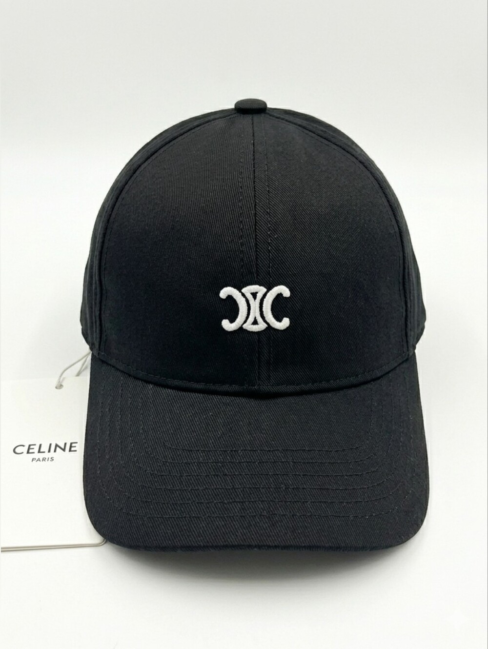 🔥NWT‼️⭐CELINE⭐ Authentic Black Baseball Cap - Unisex / Men / Women
